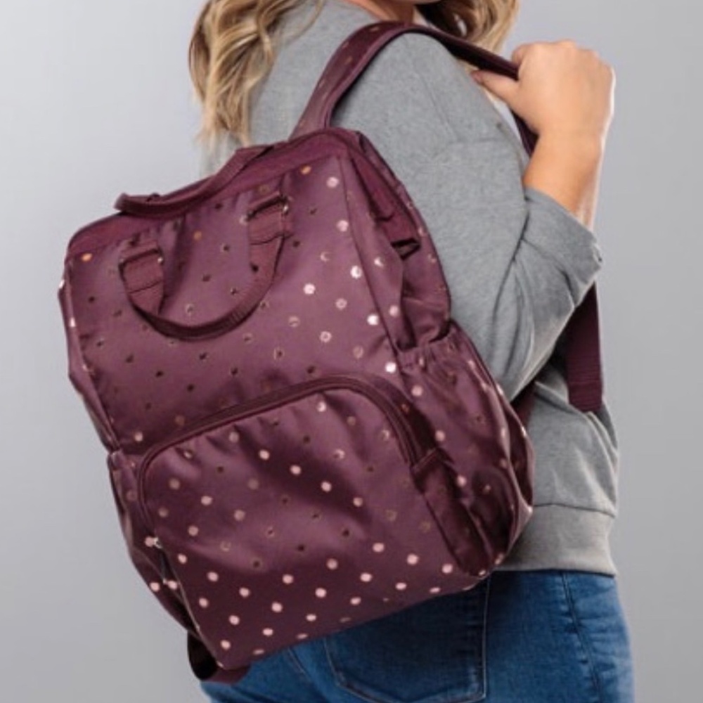 Thirty-One Twinkling Plum Adventures Backpack New in Package